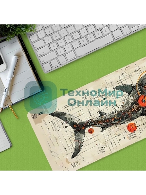 Коврик для мыши Cactus Shark 900x400x4мм (CS-MP-COR03XXL)