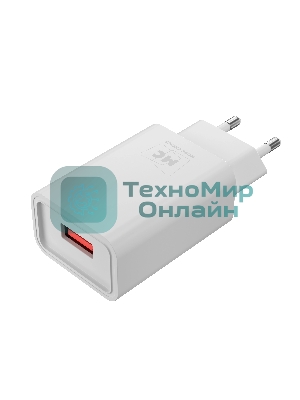 Сетевое зарядное устройство MORE CHOICE (4620202555694) NC07i СЗУ 1USB 2.0A, белый