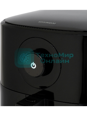 Аэрогриль Hyundai HYF-5003 черный, 1500 Вт, 5.5 л, сенсор, 25 программ