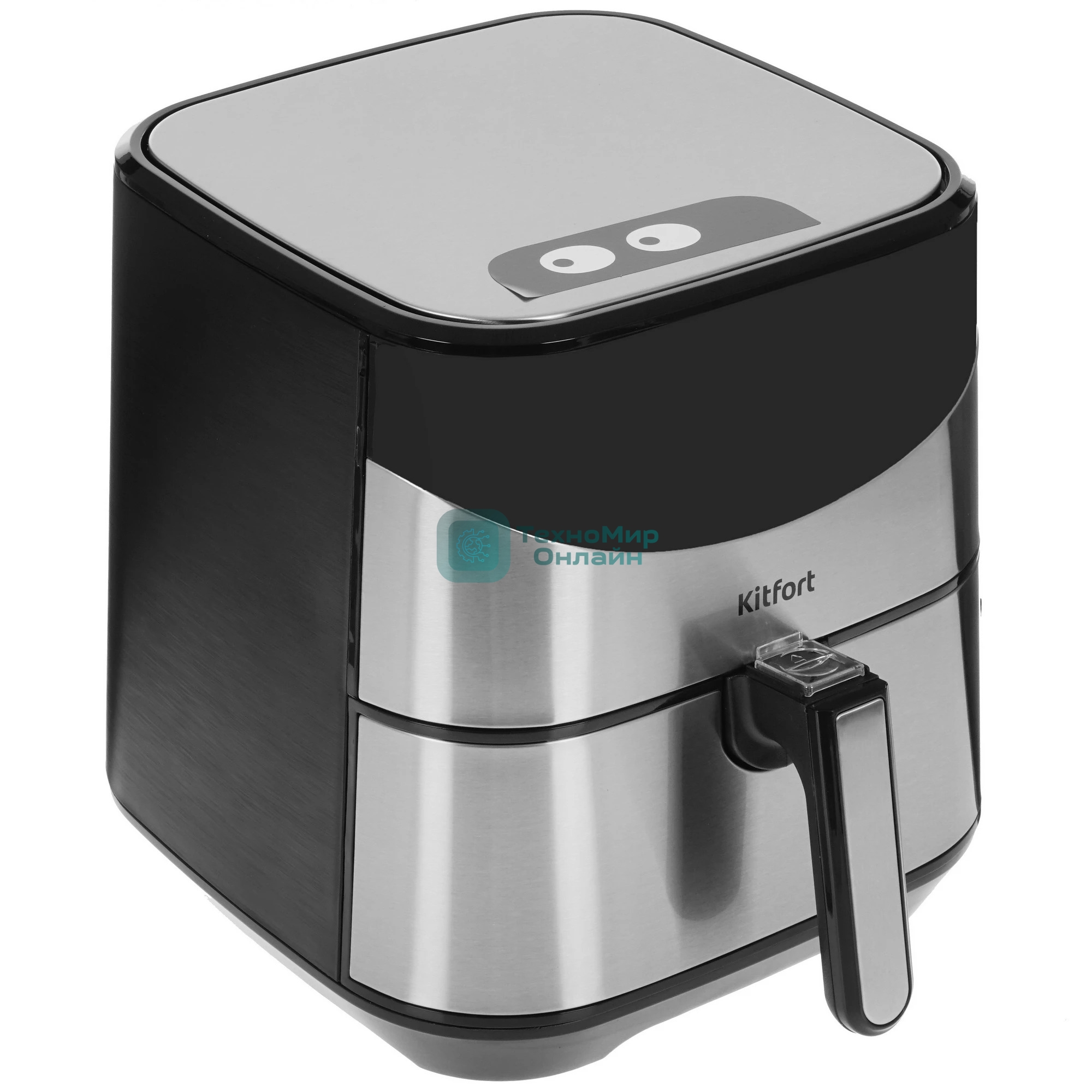 Аэрогриль Kitfort KT-2231 серый, 1700 Вт, 5 л, сенсор, 9 программ