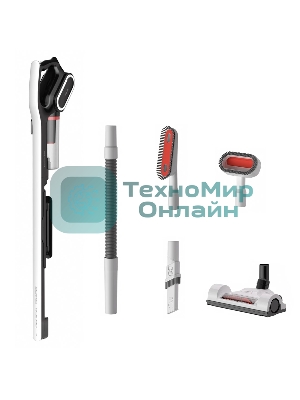 Пылесос вертикальный Deerma Combo DX700 Pro белый, питание от сети, 210 Вт, уборка сухая, пылесборник 0.8 л
