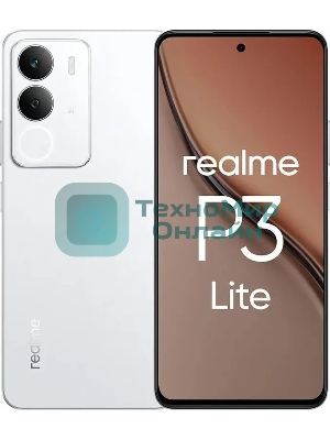 Смартфон Realme P3 Lite RMX5300 4/128Gb, белый