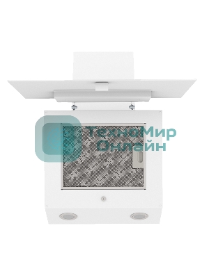 Вытяжка наклонная Elikor Антрацит 60П-650-Е3Д белый, 60 см, 650 куб. м/ч, 60 дБ