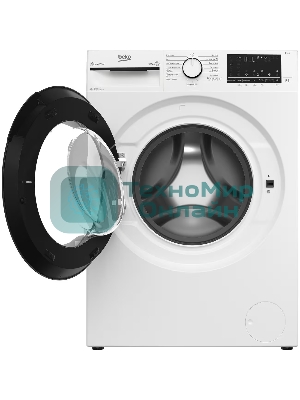 Стиральная машина Beko B3WFR56H2WWB белый, загрузка фронтальная 6,5 кг, 1200 об/мин., класс: А