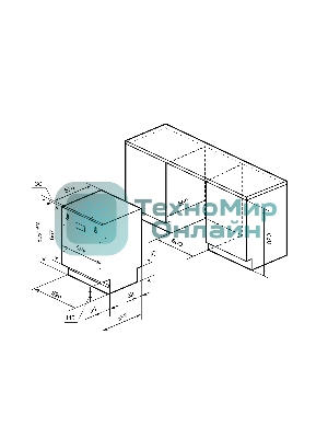 Встраиваемая посудомоечная машина LEX PM 6063 B, нержавеющая сталь, 59.8 см, 14 компл., 49 дБ, класс A++
