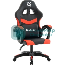 Кресло игровое Defender Runa черный/красн,класс 2, PU