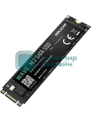 Накопитель SSD M.2 HIKSEMI 512Gb HS-SSD-WAVE(N) 512G (SATA3, up to 560/500MBs, 3D NAND, 140TbW)