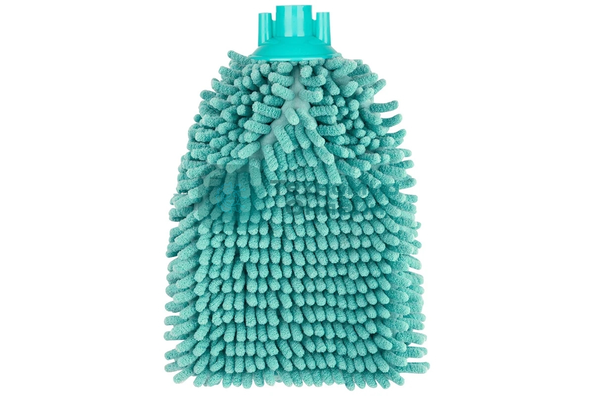 Насадка для швабры Рыжий кот цельная Лапша микрофибра 28 см (310492)