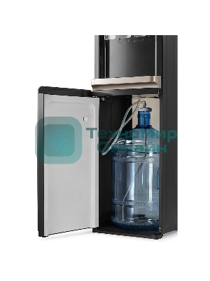 Кулер для воды AEL LD-AEL-806a, нижняя загрузка, нагрев 95 °С, охлаждение 10 °С, черный/золотистый