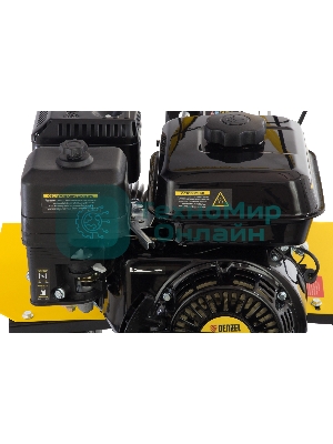 Мотоблок Denzel DPT-270X, 7 л.с., диск.сцеп, шир 90 см, глуб 35 см, фрез 3х4, ВОМ, передачи 2В/1Н