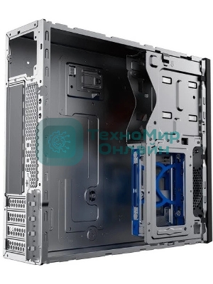 Компьютерный корпус Slim Case Powerman EL555 черный PM-300ATX 2хUSB 3.0+2хUSB 2.0,HD,Audio mATX, miniATX