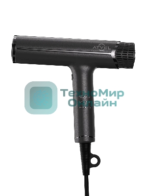 Фен Atvel AirJet HD6 серый, 1200 Вт, компактный, ионизация