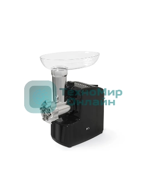 Мясорубка электрическая BQ MG2005 черный, 1200 Вт, 2.0 кг/мин, реверс, насадки - 2
