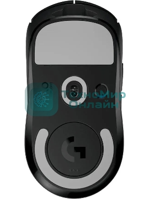Мышь беспроводная Logitech G PRO X SUPERLIGHT черный, 25600 dpi, радиоканал, USB, кнопки - 5