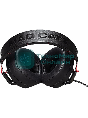 Гарнитура проводная игровая Mad Catz P.I.L.O.T. 5 черные (7.1, USB, RGB подсветка, 50 мм)