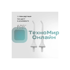 Ирригатор BQ IR001 белый/серый, от аккумулятора, 300 мл, 3 режима