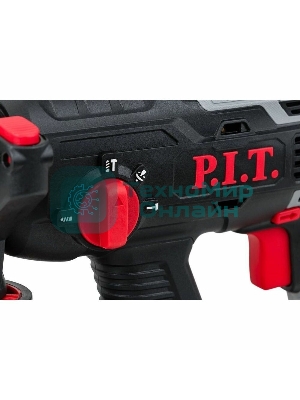 Перфоратор P.I.T. PBH20H-22B/2 патрон:SDS-plus уд.:1.8Дж аккум. (кейс в комплекте)