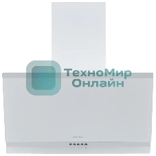 Вытяжка наклонная Krona Irma A 600 White PB белый/серебристый, 59.5 см, 1000 куб. м/ч, 62 дБ