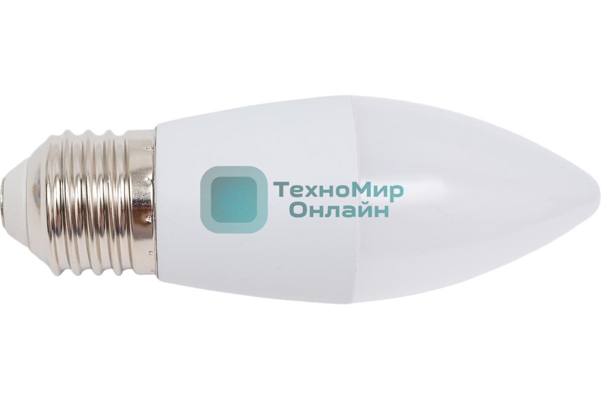 Лампа светодиодная 12вт OLL-C37-12-230-6.5K-E27-FR ОНЛАЙТ