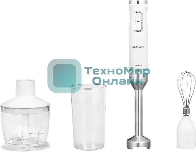 Блендер погружной Scarlett SC-HB42F69 1600 Вт белый