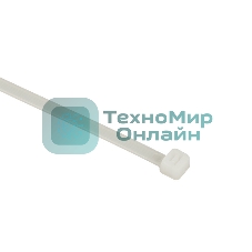 Хомут кабельный 4.8х150 нейл. белый (уп. 100 шт) EKF plc-c-4.8x150