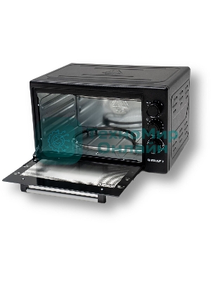 Мини-печь Kraft KF-MO3801BL, черный, 38 л.