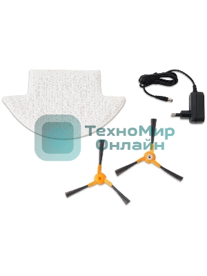 Робот-пылесос Vitek VT-1808 (MC) черный, 2000 мА·ч Li-Ion, уборка влажная/сухая, пылесборник контейнер 0.35 л