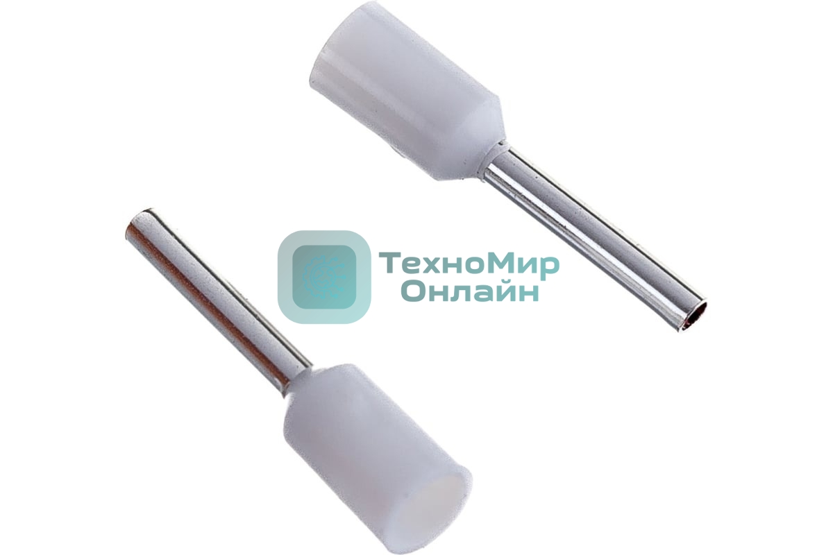 Наконечник-гильза Navigator НШвИ 0,75-8,0 белый (100 шт)