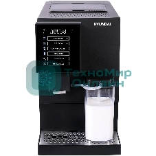 Кофемашина автоматическая Hyundai HAM-5405 черный, исп. кофе - зерновой, 1.1 л, 1350 Вт, 20 Бар