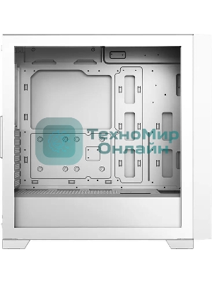 Компьютерный корпус PCCooler C3D510 WH ARGb, Tempered Glass Full Tower, White, TG, 0.7 SPCC, 3x120мм ARGb E-ATX, ATX, mATX, mITX 170/390/410мм 2x2.5