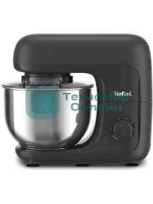 Кухонная машина Tefal Bake Essential QB161H38, черный/серебристый