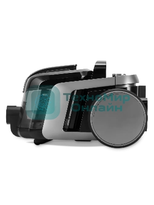 Пылесос Polaris PVC 1909 графитовый, 650/2200 Вт, уборка сухая, пылесборник контейнер 3 л