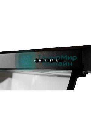 Вытяжка подвесная Oasis UP-50B черный, 50 см, 450 куб. м/ч, 44 дБ