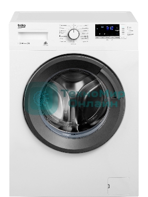 Стиральная машина Beko WRE6512ZAW (R) белый, загрузка фронтальная 6 кг, 1000 об/мин., класс: А