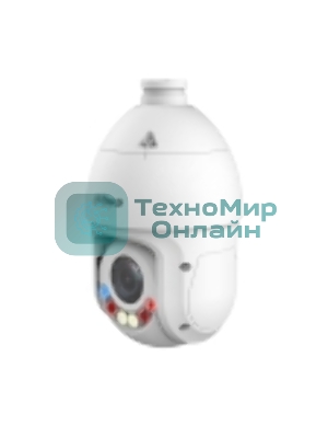 Уличная купольная PTZ IP-видеокамера Dahua DH-SD4E225Gb-HNR-A-PV1 TiOC с активным сдерживанием и ИИ 2Мп, 1/2.8” CMOS, моторизованный объектив 4.8~120мм (25x), видеоаналитика, ИК 100м, LED 50м, IP66