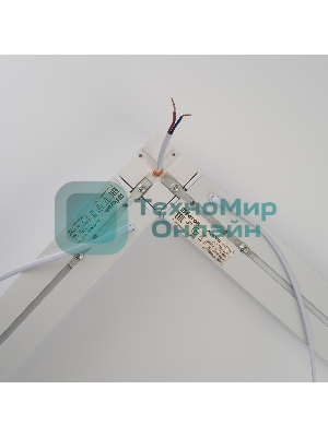 Светильник светодиодный Feron AL4020 ДПО-36вт 6500К 3600Лм линейный рассеиватель матовый в алюминиевом корпусе белый