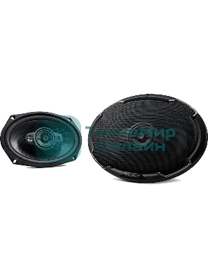 Колонки автомобильные Kenwood KFC-PS6986 600Вт 88дБ 4Ом 15x23см (6x9дюйм) (ком.:2кол.) коаксиальные четырехполосные
