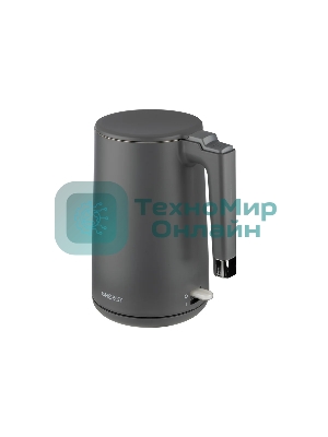 Чайник электрический Energy E-215 (1.7 л), серый (164157)