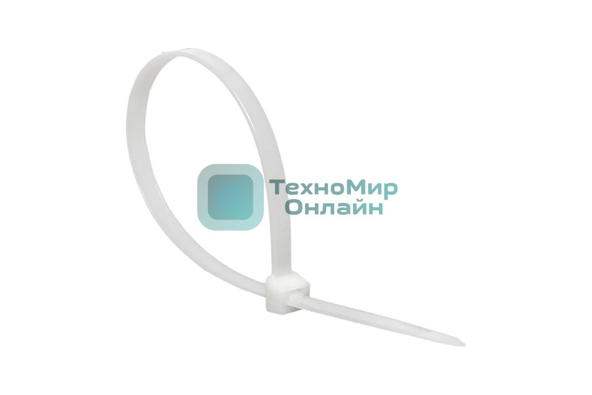 Хомут кабельный 3.6х370 нейл. белый (уп. 100 шт) EKF plc-c-3.6x370