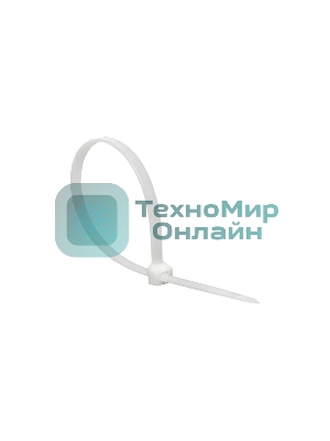 Хомут кабельный 3.6х370 нейл. белый (уп. 100 шт) EKF plc-c-3.6x370