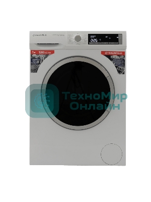 Стиральная машина с инвертором и паром MAUNFELD MFWM127WH200 ST INVERTER SLIM