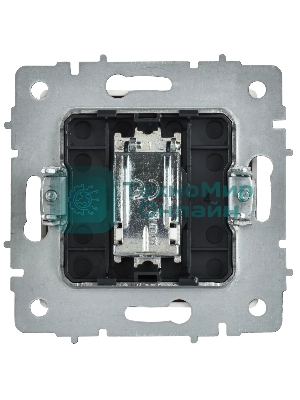 Розетка телевизионная оконечная IEK BRITE РТВ11-0-БрАБ а/б