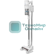 Пылесос вертикальный Haier HVC250 белый, питание от аккумулятора, 250 Вт, уборка сухая, пылесборник 0,5 л