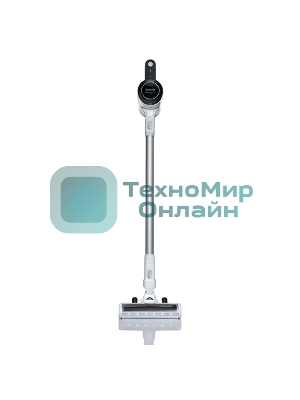 Пылесос вертикальный Gorenje SVC216FMLW белый/черный, питание от аккумулятора, 25 Вт, уборка сухая, пылесборник 0.5 л