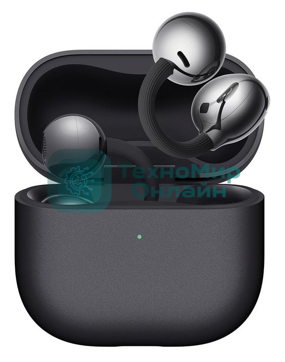 Наушники TWS Huawei FreeClip 2 черный, открытые (клипсы), Bluetooth, быстрая зарядка, до 8 ч