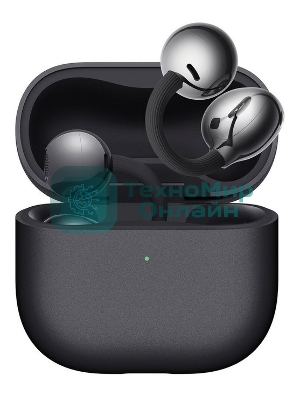 Наушники TWS Huawei FreeClip 2 черный, открытые (клипсы), Bluetooth, быстрая зарядка, до 8 ч