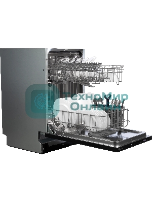 Посудомоечная машина LEONORD LDW-45B01, черный, 44.8 см, 9 компл., 49 дБ, класс A++