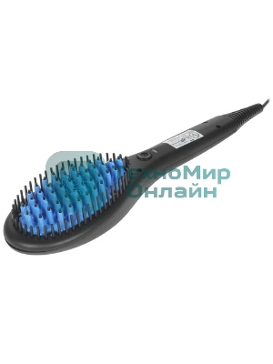 Расческа-выпрямитель для волос Atlanta ATH-6725 синий, 200 °C, 1 режим