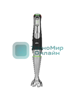 Блендер погружной Braun MQ9185XLI серебристый, 1200 Вт, плавная регулировка