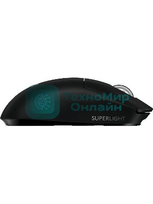 Мышь беспроводная Logitech G PRO X SUPERLIGHT черный, 25600 dpi, радиоканал, USB, кнопки - 5